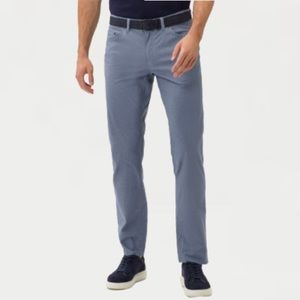 Men’s Style Cooper Fancy BRAX Feel Good Pants Size 33/34 Color Bluish Grey